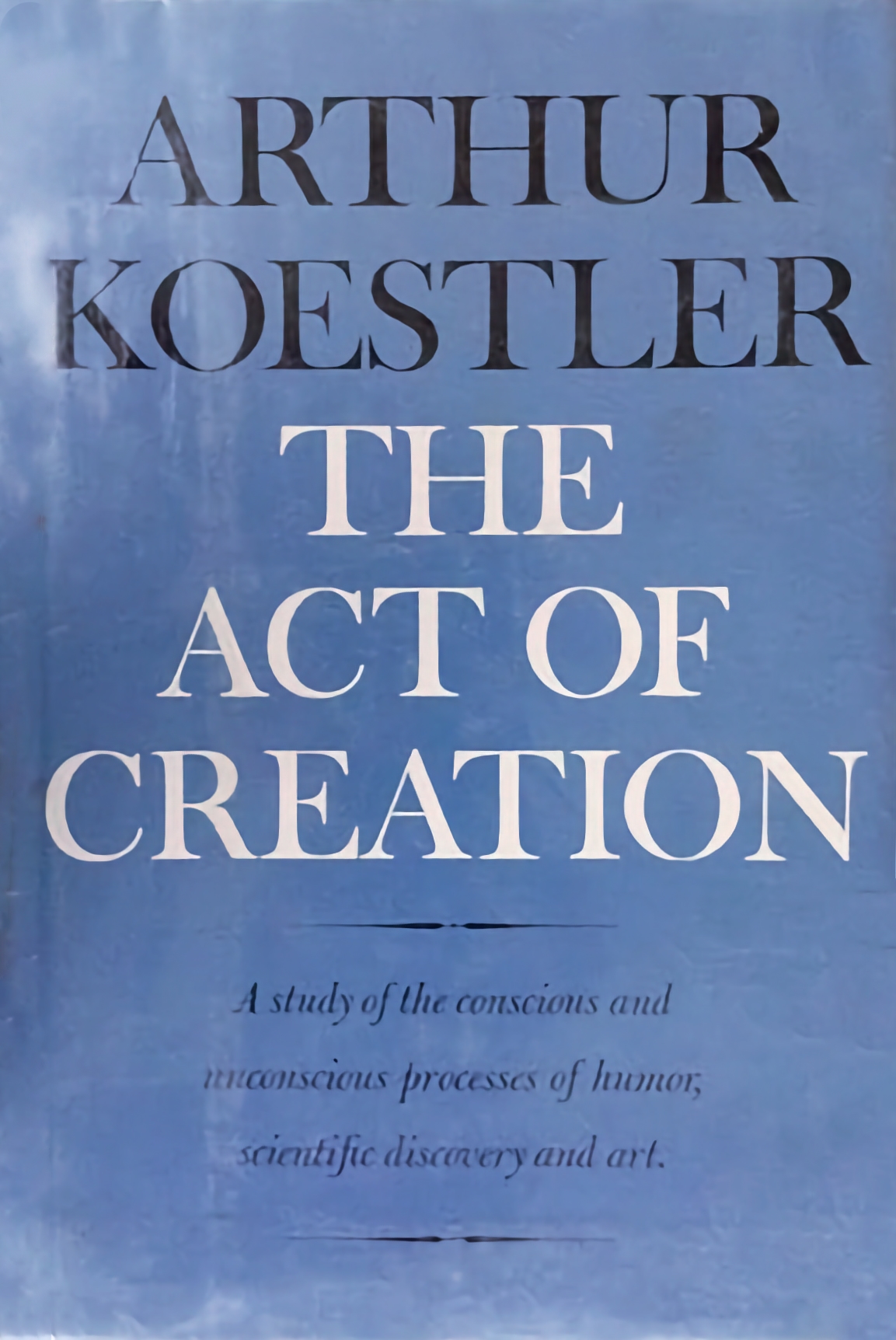 Cover of The Act of Creation